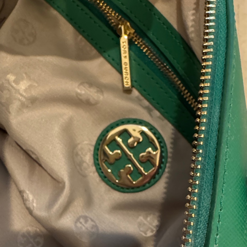 *Vintage & Like New* Tory Burch Barrel Satchel💚 - Picture 7 of 16